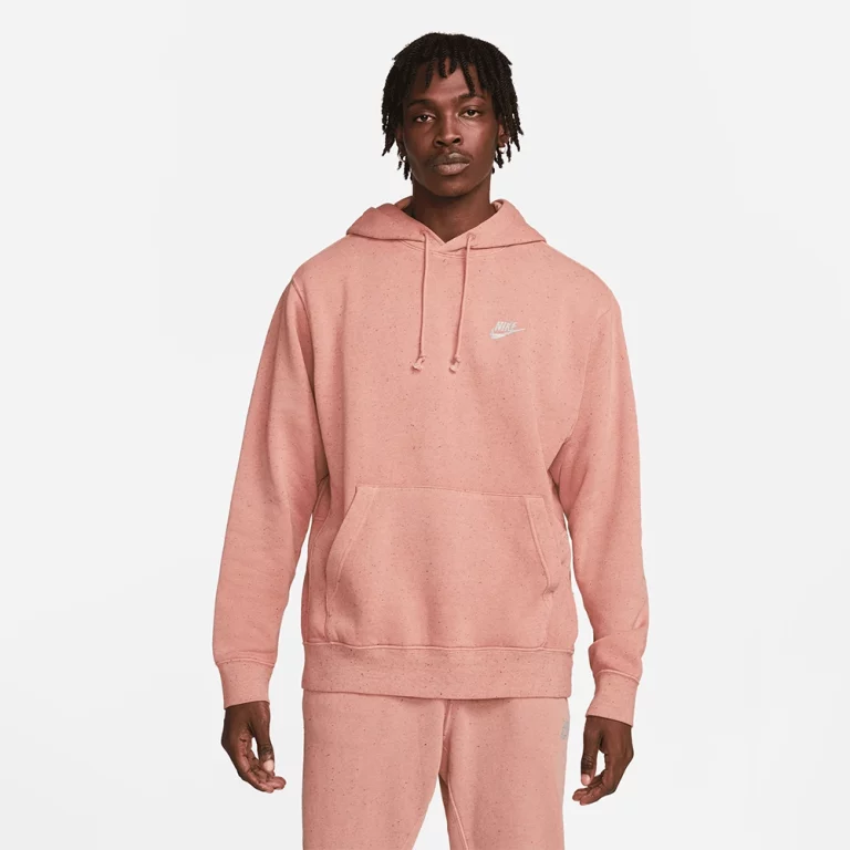 Nike Men’s Club Fleece Pullover Hoodie – Canyon Rust