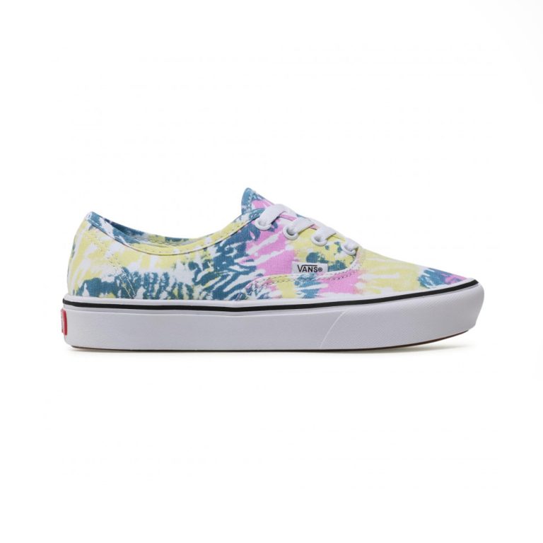 Vans Women’s Comfycush Authentic Tie Dye – Orchid / White thumbnail 2