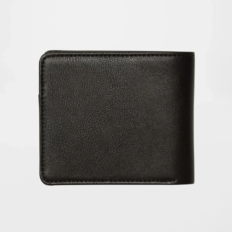 Volcom Men’s Slim Stone Small Wallet – Black thumbnail 3