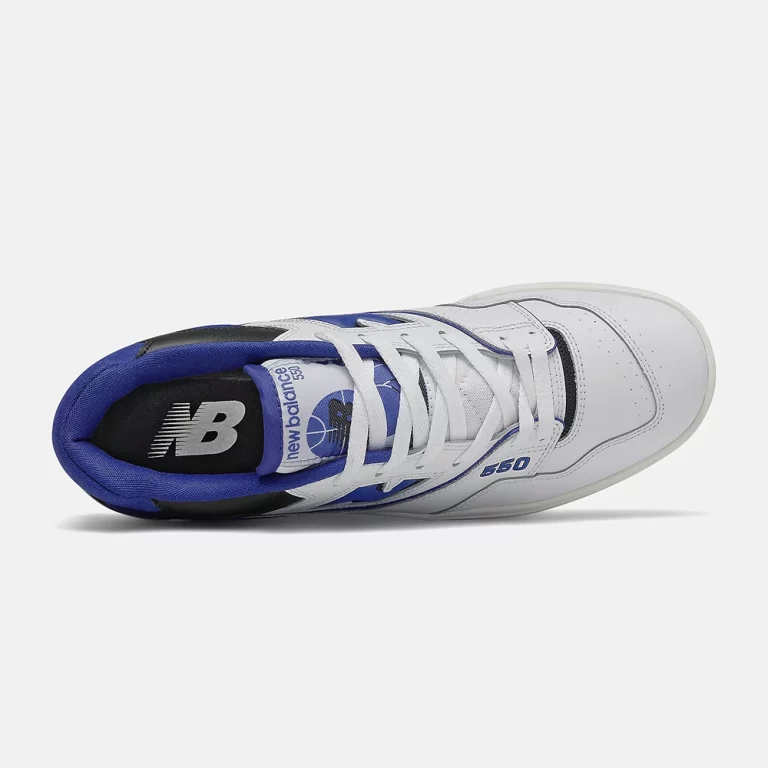 New Balance Men’s 550 Shoes – White/Blue thumbnail 3