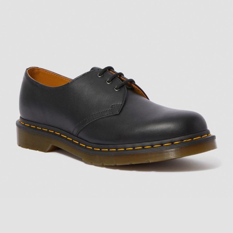 Dr. Martens Women’s 1461 Nappa Leather Oxford Shoes – Black thumbnail 2