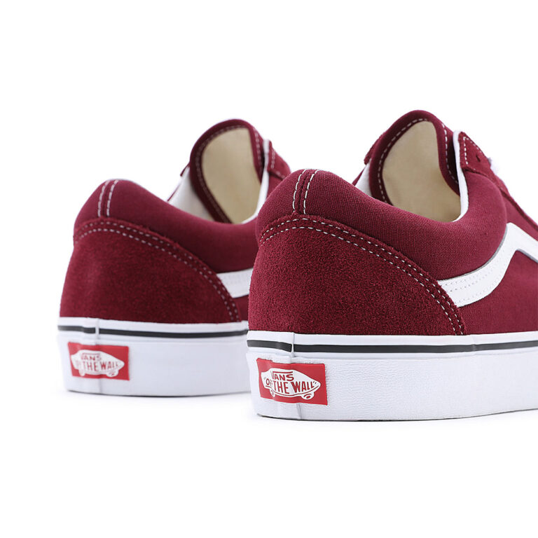 Vans Unisex Old Skool Shoes – Port Royale/True White thumbnail 4