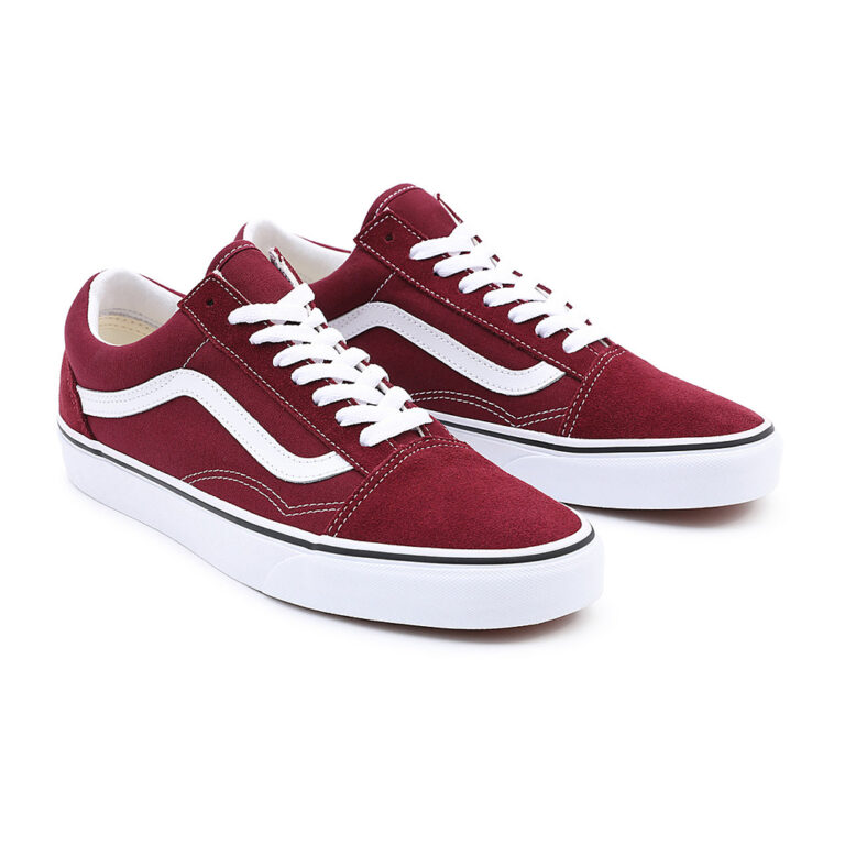 Vans Unisex Old Skool Shoes – Port Royale/True White thumbnail 3