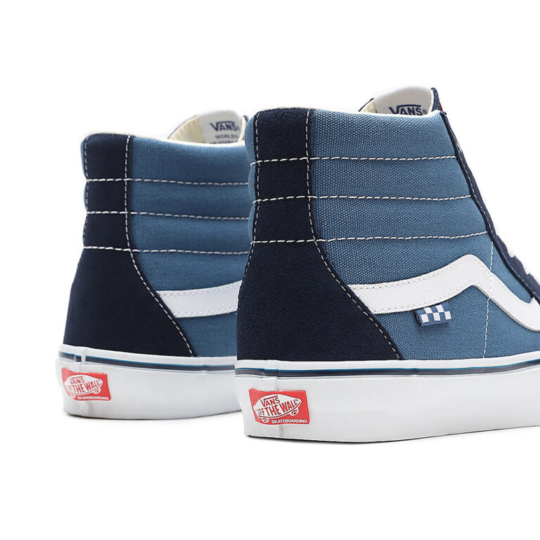 Vans Men’s Skate SK8-Hi Shoes – Blue / Navy / White thumbnail 4
