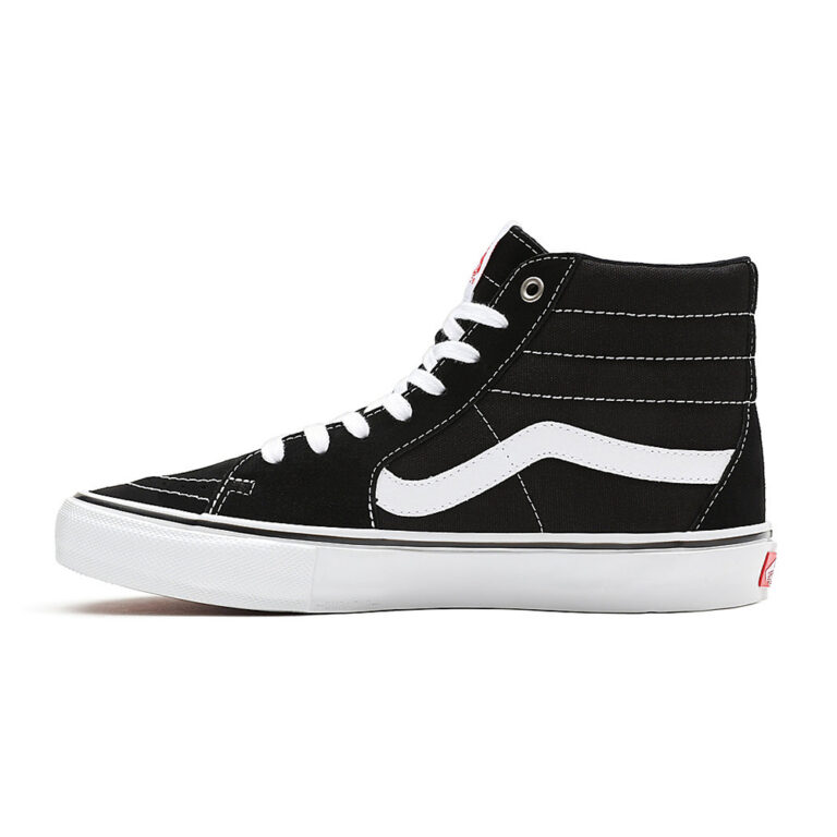 Vans Men’s Skate SK8-Hi Shoes – Black / White thumbnail 2