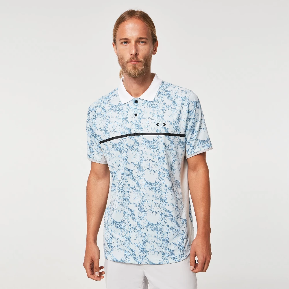 Oakley Men’s Sand Camo Raglan – Stonewash Blue