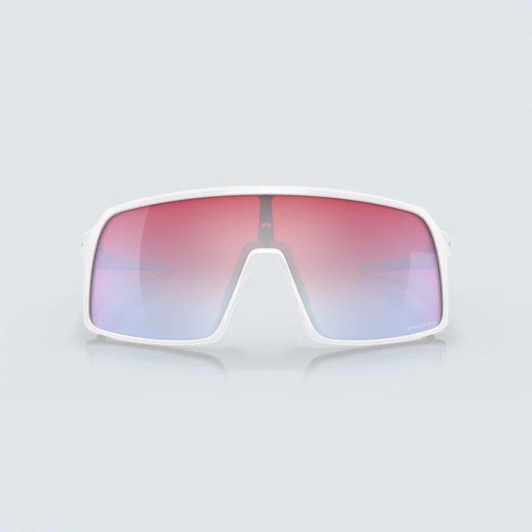 Oakley Men’s Sutro Sunglasses – Prizm Snow Sapphire Lenses / Polished White Frame thumbnail 2