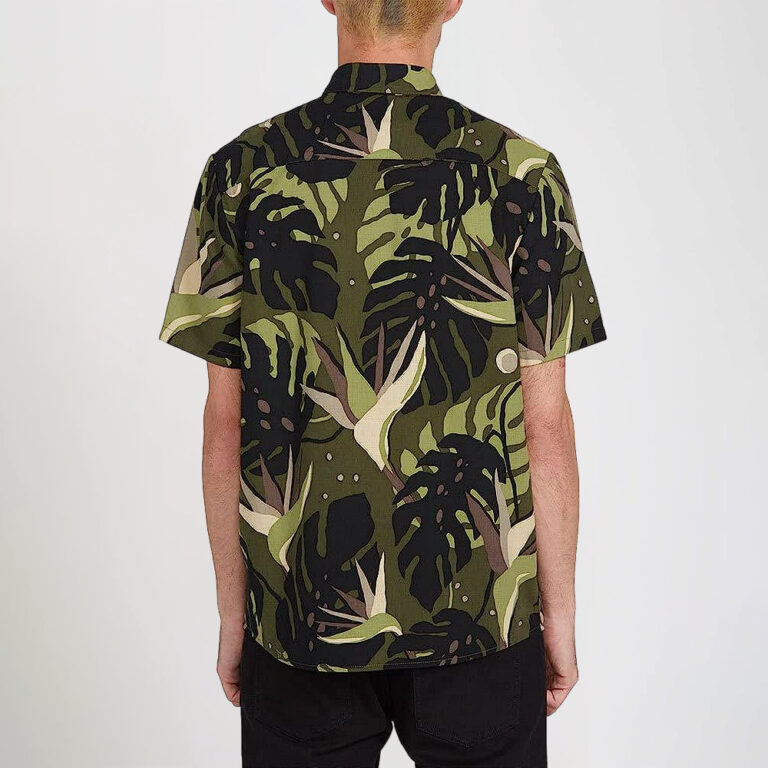 Volcom Men’s Mentawais Shirt – Military thumbnail 2