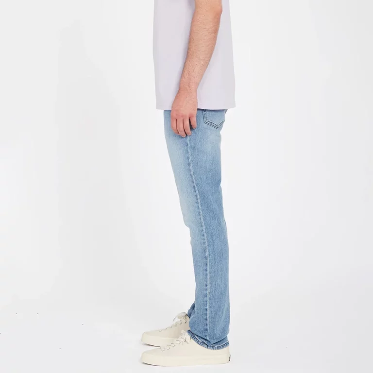 Volcom Men’s Vorta Jeans – Wrecked Indigo thumbnail 2