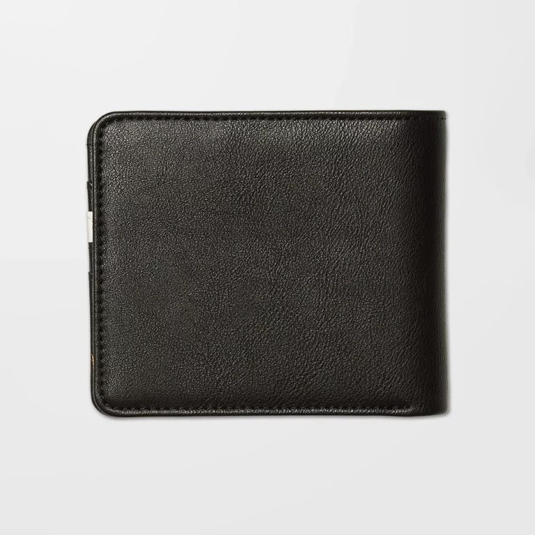 Volcom Men’s Slim Stone Large Wallet – Black thumbnail 2