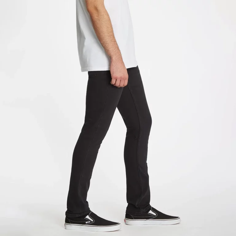 Volcom Men’s 2X4 Denim Jeans – Ink Black thumbnail 3