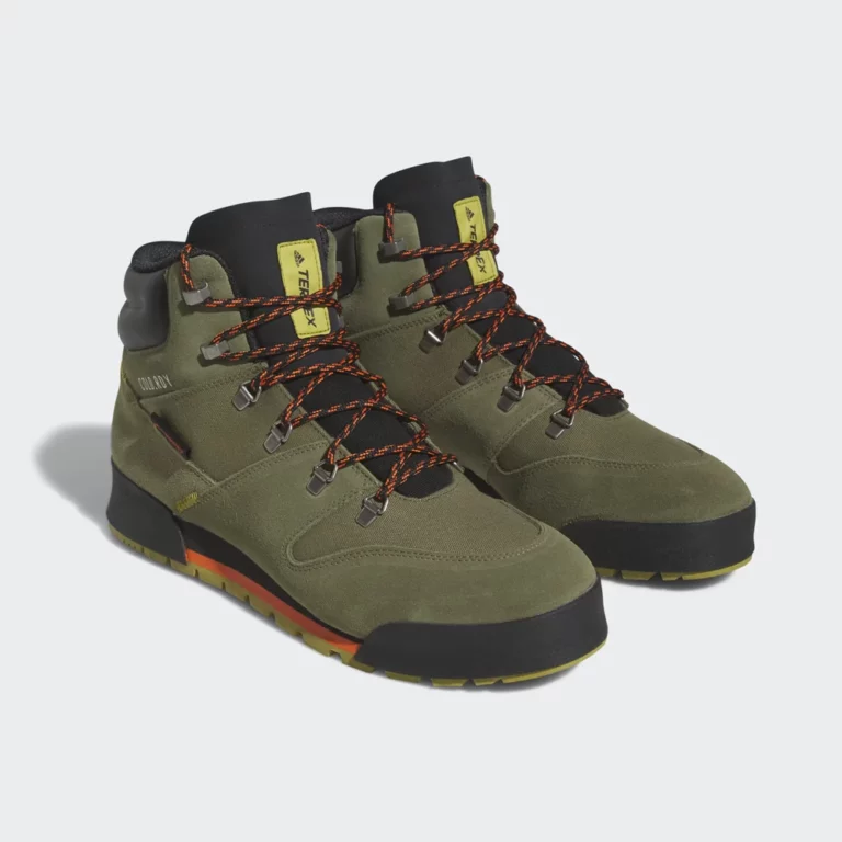 Adidas Men’s TERREX Snowpitch COLD.RDY Hiking Boots – Focus Olive / Core Black / Pulse Olive thumbnail 3