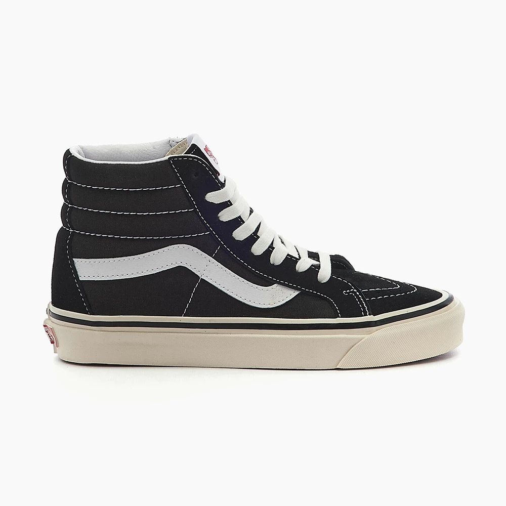Vans Women’s Anaheim Factory Sk8-Hi 38 DX Shoes – Black / True White