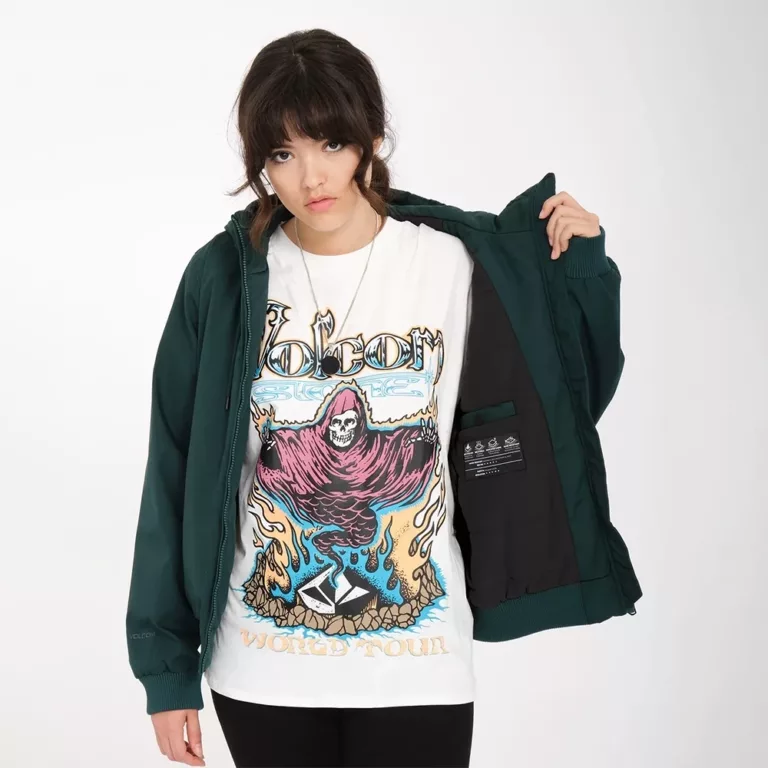 Volcom Women’s Wernan Jacket – Ponderosa Pine thumbnail 2