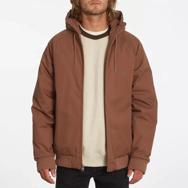 Volcom Men’s Hernan 5K Jacket – Mocha thumbnail 4