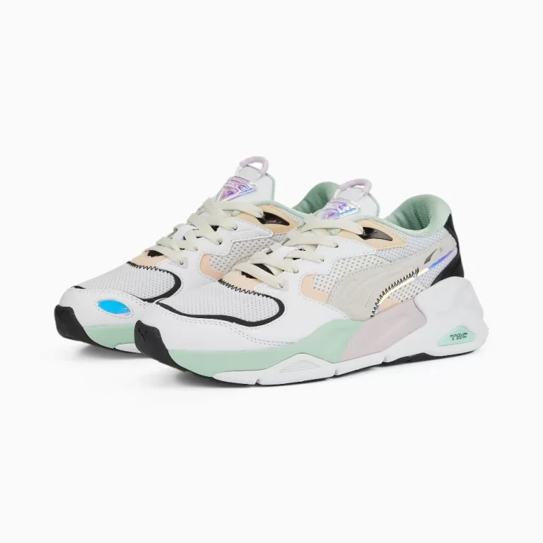 Puma Women’s TRC MIRA Dimensions Sneakers – Puma White / Nimbus Cloud thumbnail 3