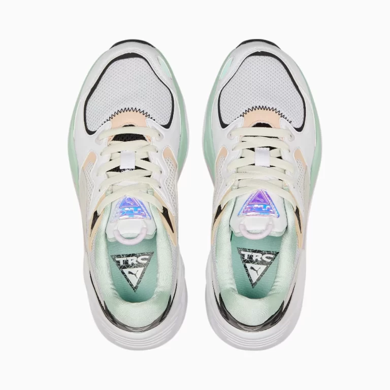 Puma Women’s TRC MIRA Dimensions Sneakers – Puma White / Nimbus Cloud thumbnail 4