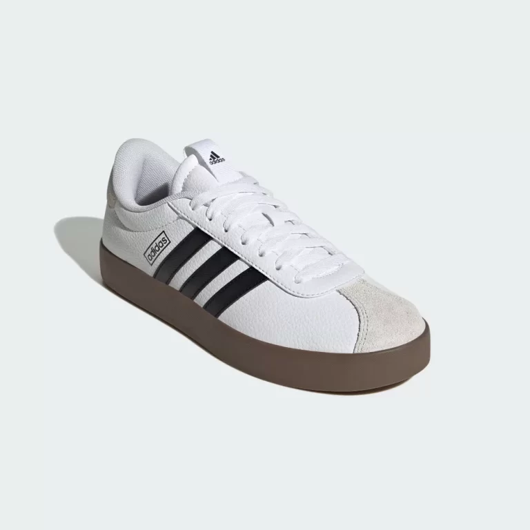 Adidas Women’s VL Court 3.0 Shoes – Cloud White / Core Black / Grey One thumbnail 3