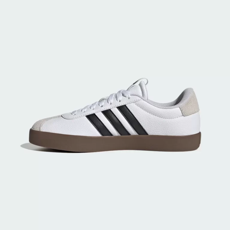 Adidas Women’s VL Court 3.0 Shoes – Cloud White / Core Black / Grey One thumbnail 2