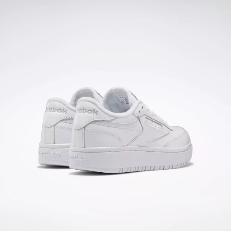 Reebok Women’s Club C Double Shoes – Ftwr White / Ftwr White / Cold Grey 2 thumbnail 4