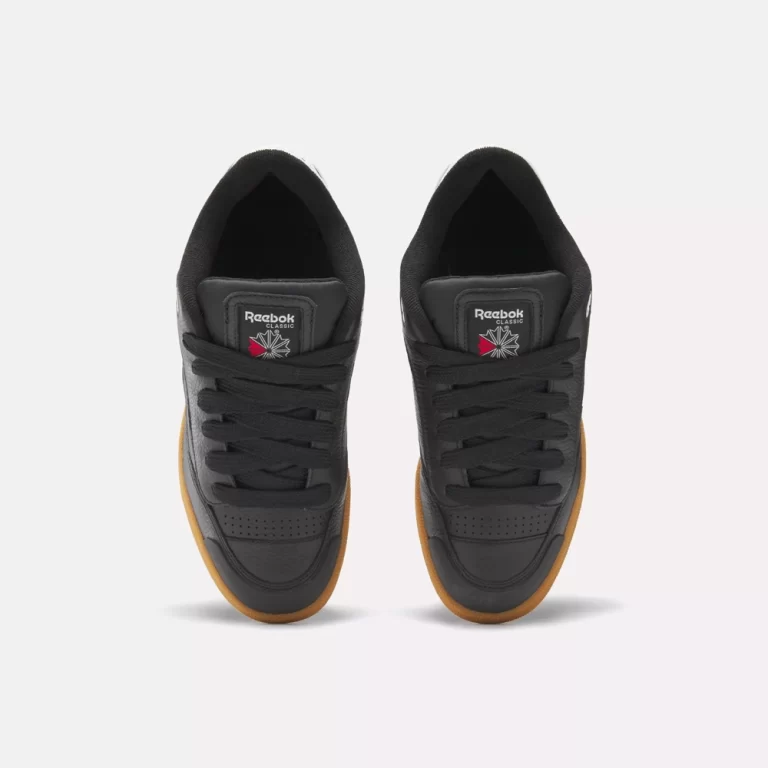 Reebok Men’s Club C Bulc Shoes – Black / White / Reebok Rubber Gum thumbnail 4