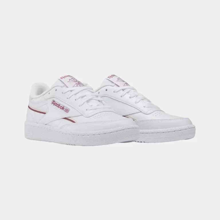 Reebok Women’s Club C 85 Vegan Shoes – White / Sedona Rose / White thumbnail 2