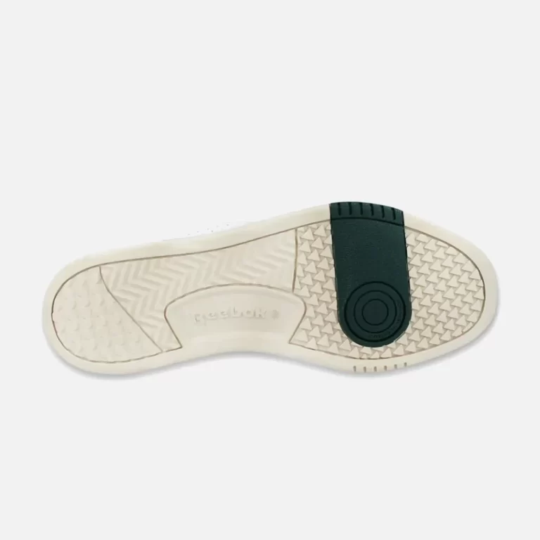 Reebok Unisex LT Court Sneakers – White / Chalk / Dark Green thumbnail 5