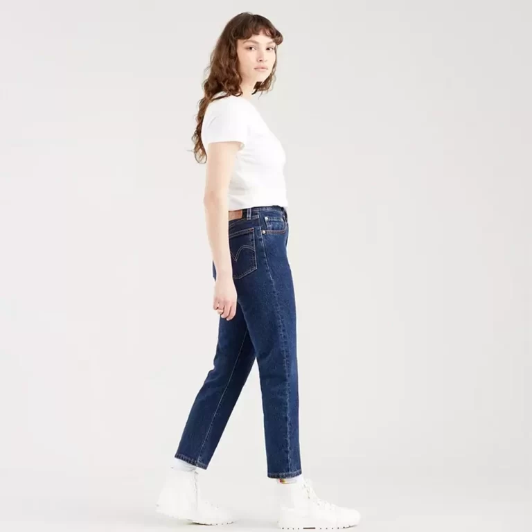 Levi’s Women’s 501 Crop Jeans – Salsa Stonewashed thumbnail 3