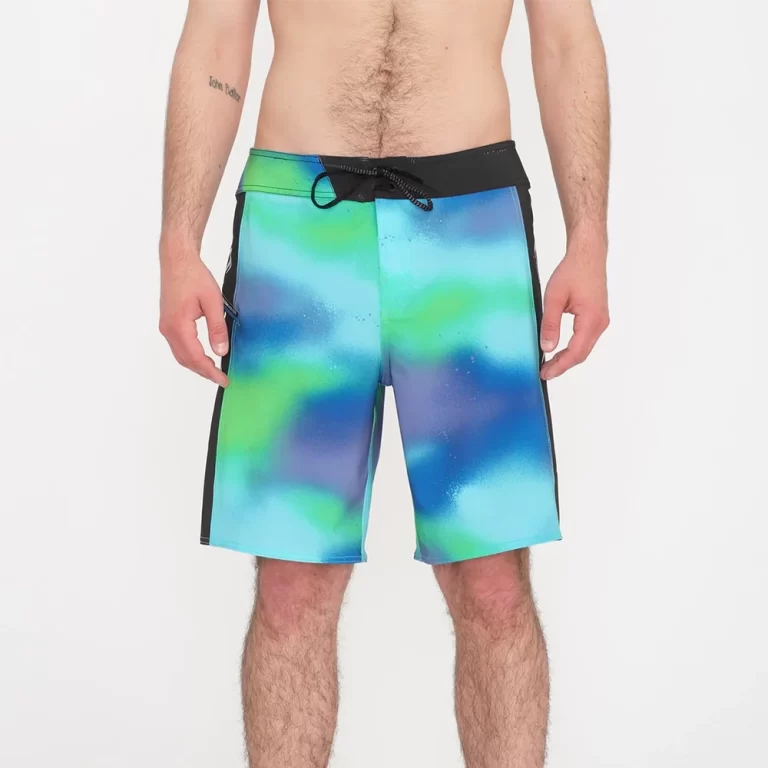 Volcom Men’s Lido Iconic Mod 19″ Boardshort – Electric Green