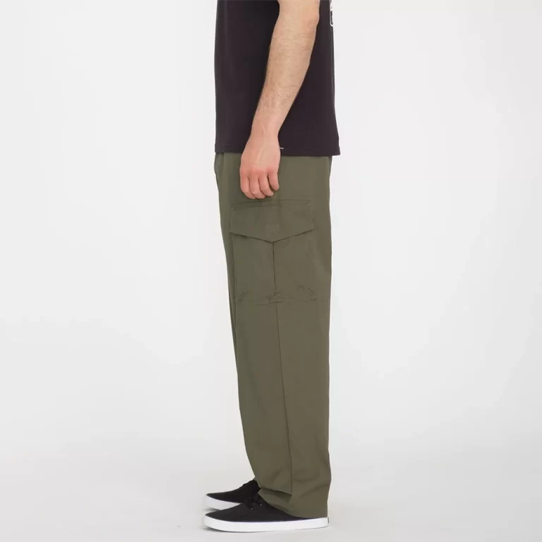 Volcom Men’s Grande Barracks Cargo Trousers – Wintermoss thumbnail 3