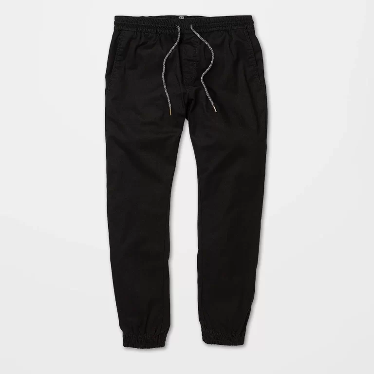 Volcom Men’s Frickin Slim Jogger – Black thumbnail 3