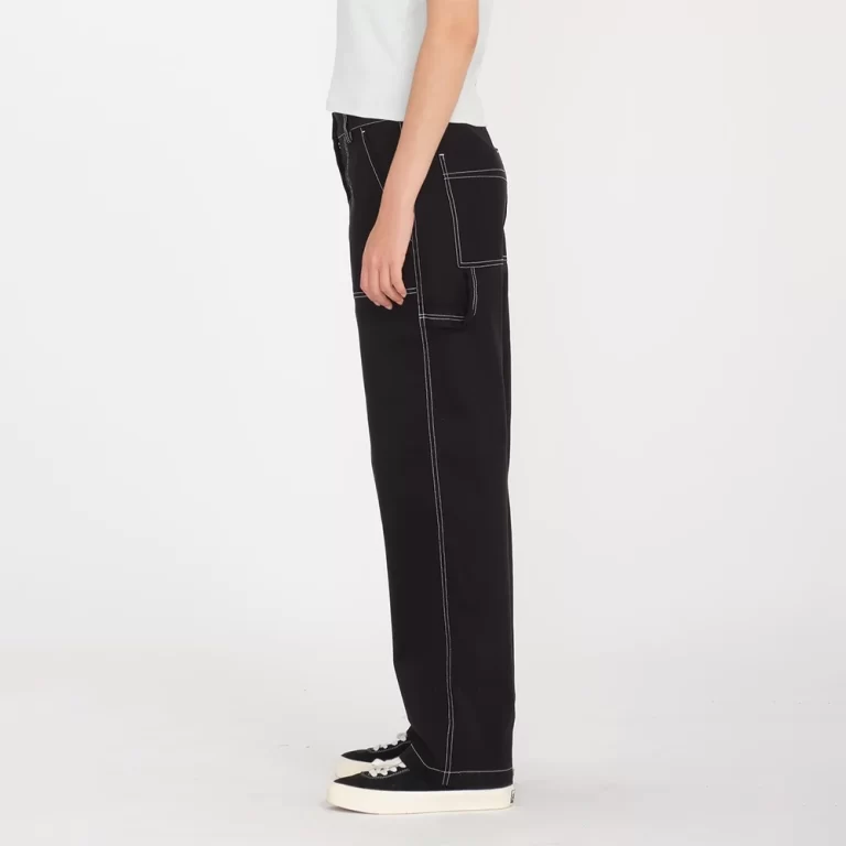 Volcom Women’s Stone Kraft Jeans – Black thumbnail 3