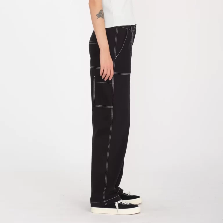 Volcom Women’s Stone Kraft Jeans – Black thumbnail 4