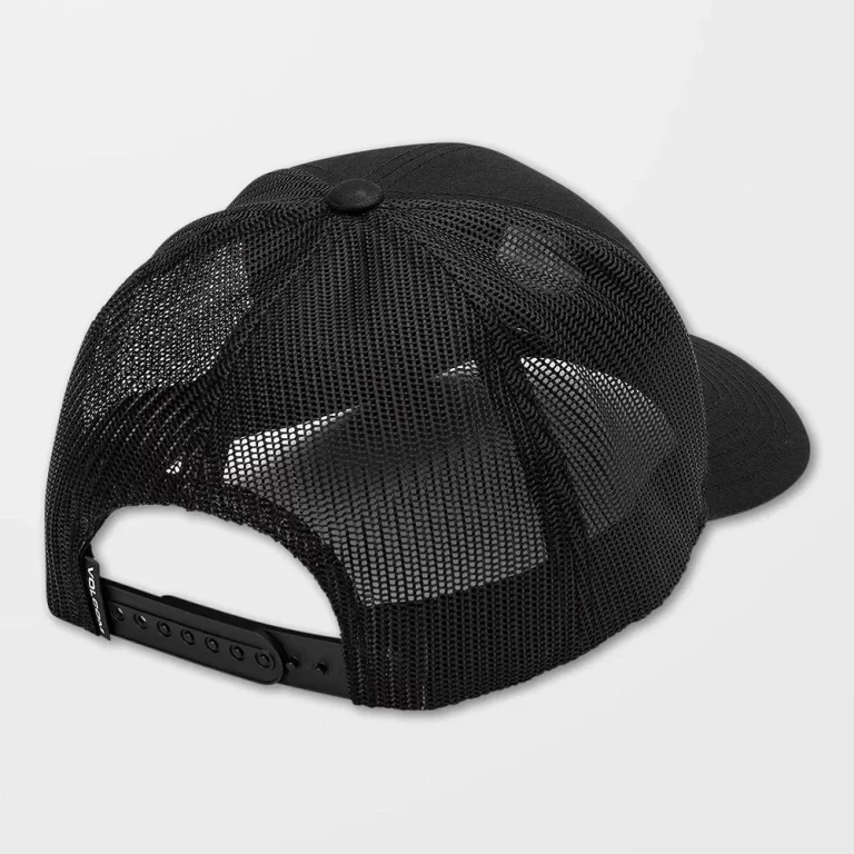 Volcom Men’s Full Stone Cheese Cap – Black thumbnail 2