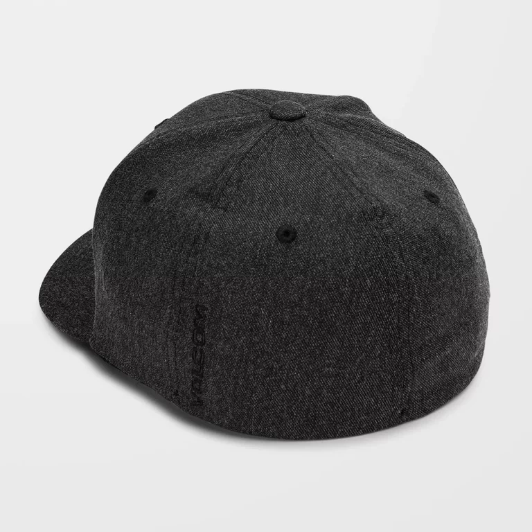 Volcom Unisex Full Stone Heather Flexfit Cap – Charcoal Heather thumbnail 2