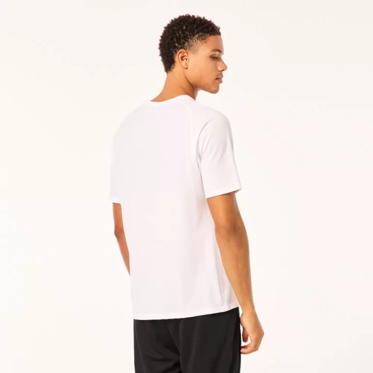 Oakley Men’s New Enhance T-Shirt – White thumbnail 2