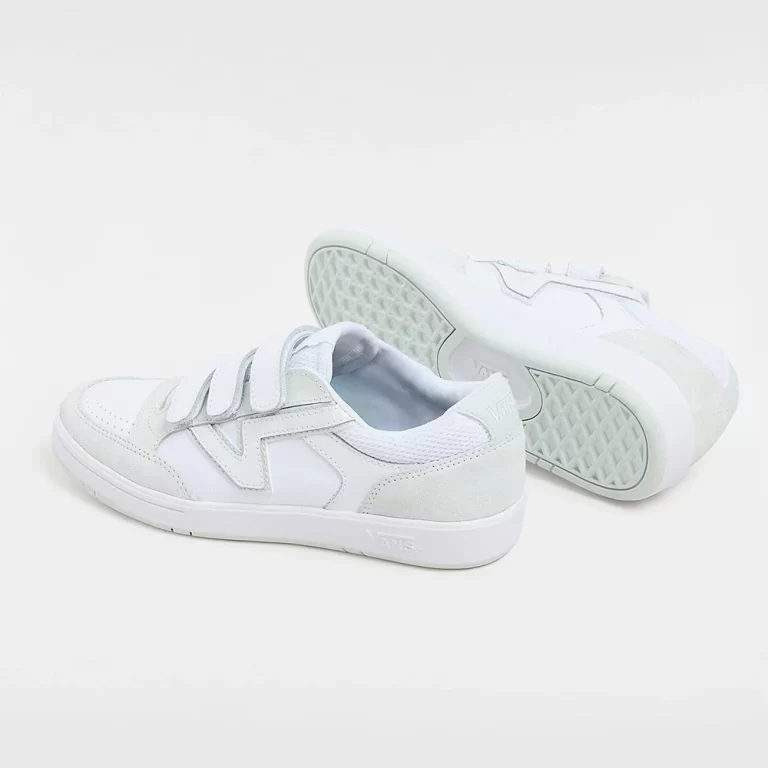 Vans Women’s Lowland ComfyCush V Shoe – Blue / True White thumbnail 3