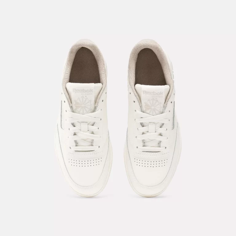 Reebok Women’s Club C Double Sneakers / Chalk / Chalk /Ashen Lilac thumbnail 4