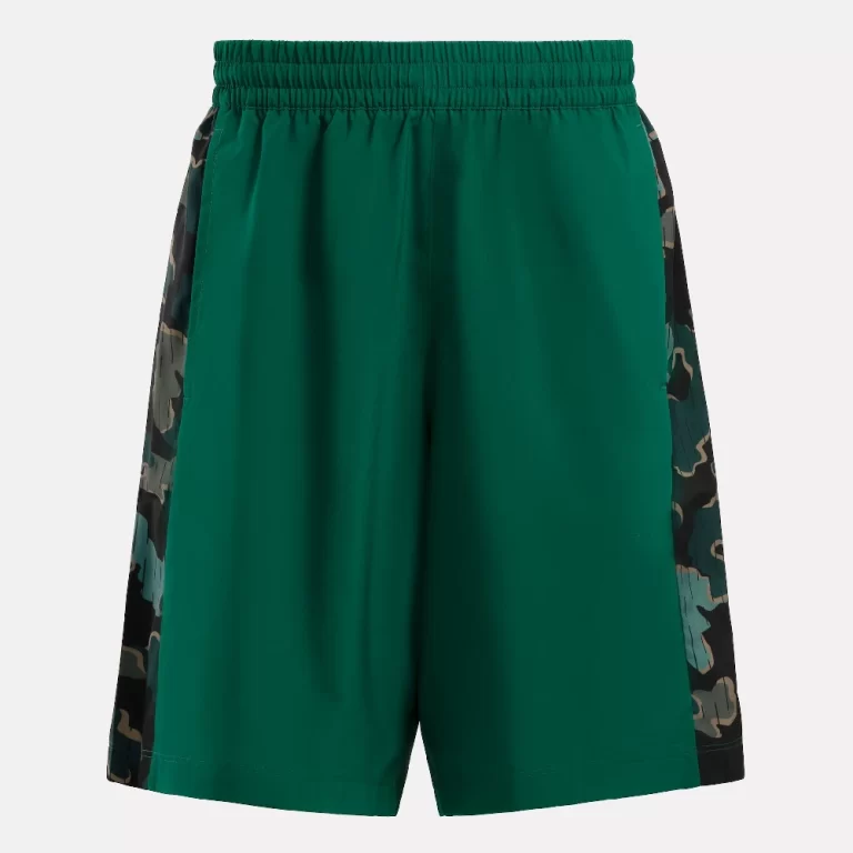 Reebok Men’s Train Motion Camo Shorts – Dark Green thumbnail 4