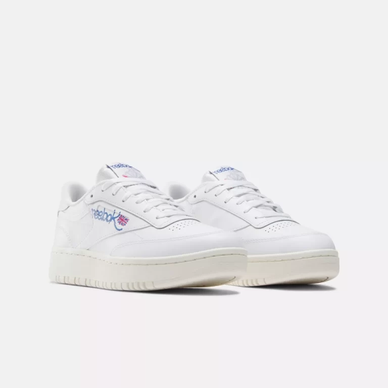 Reebok Women’s Club C Double Shoes – Ftwr White / Chalk / Step Purple thumbnail 2