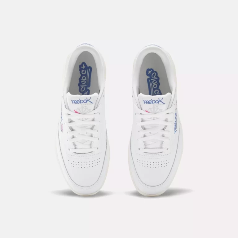 Reebok Women’s Club C Double Shoes – Ftwr White / Chalk / Step Purple thumbnail 4