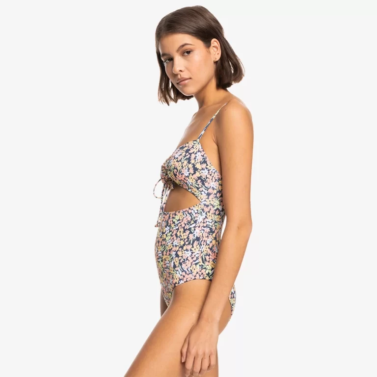 Roxy Women’s Printed Beach Classics One Piece Swimsuit – Mood Indigo Ditsy Love thumbnail 3
