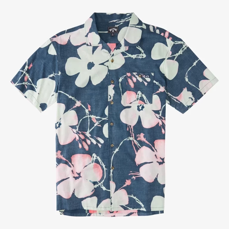 Billabong Men’s Sundays Vacay Short Sleeve Shirt – Spearmint