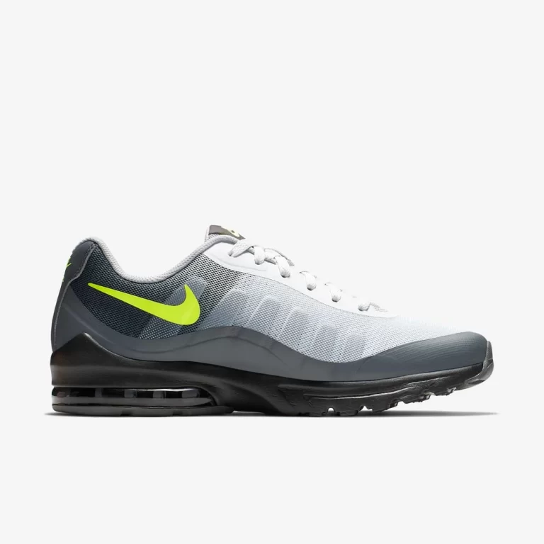 Nike Men’s Air Max Invigor Shoes – Black/Dark Grey/Cool Grey/Volt thumbnail 2