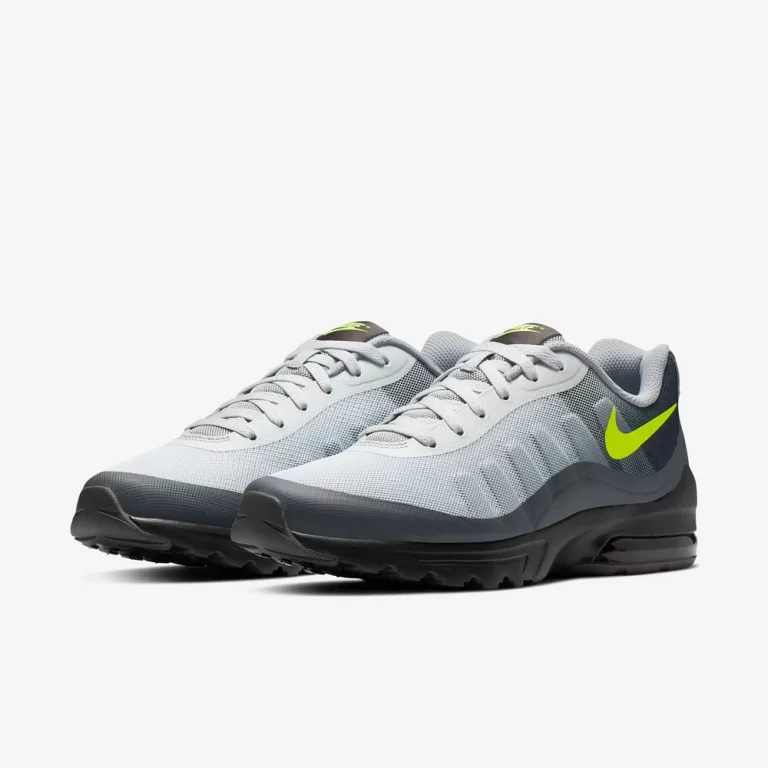 Nike Men’s Air Max Invigor Shoes – Black/Dark Grey/Cool Grey/Volt thumbnail 3