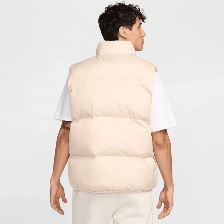 Nike Men’s Sportswear Club PrimaLoft Water Repellent Puffer Vest – Beige thumbnail 2