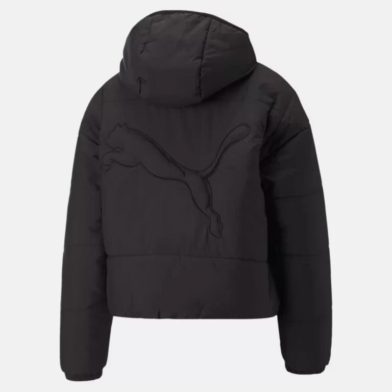 Puma Women’s Classics Padded Jacket – Black thumbnail 2
