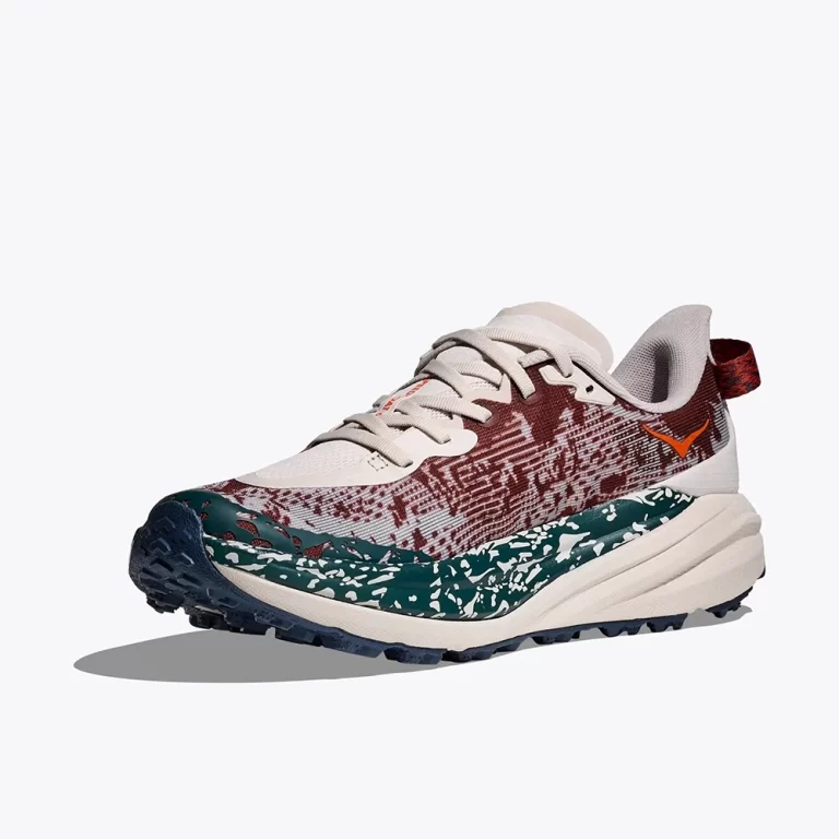 Hoka Men’s Speedgoat 6 Shoes – Putty / Blue twilight thumbnail 6