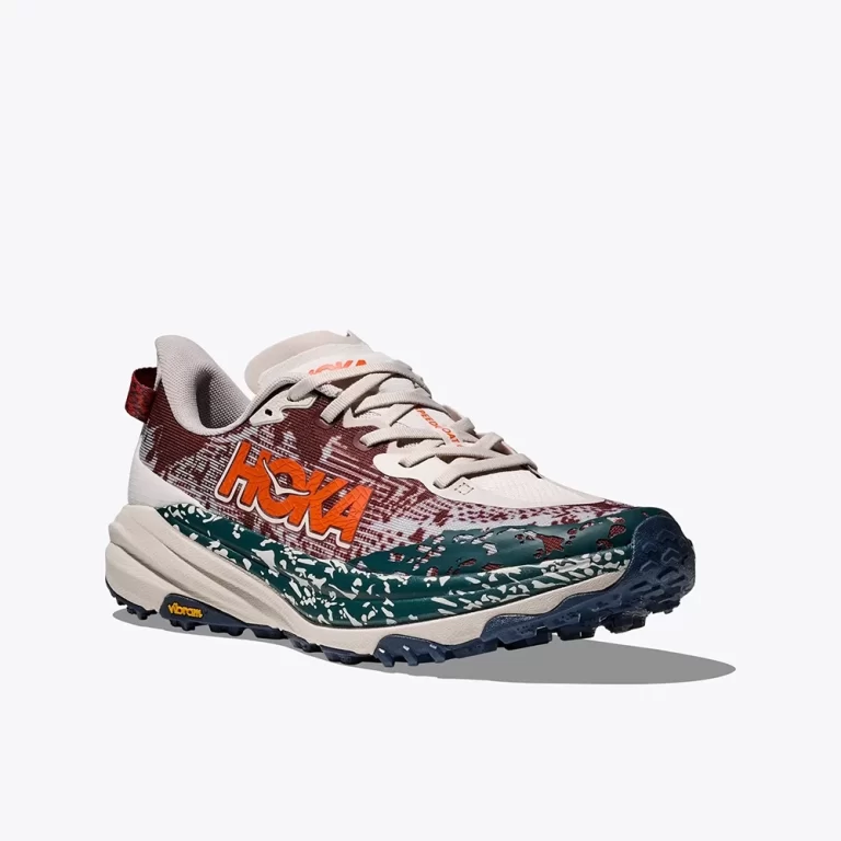 Hoka Men’s Speedgoat 6 Shoes – Putty / Blue twilight thumbnail 3
