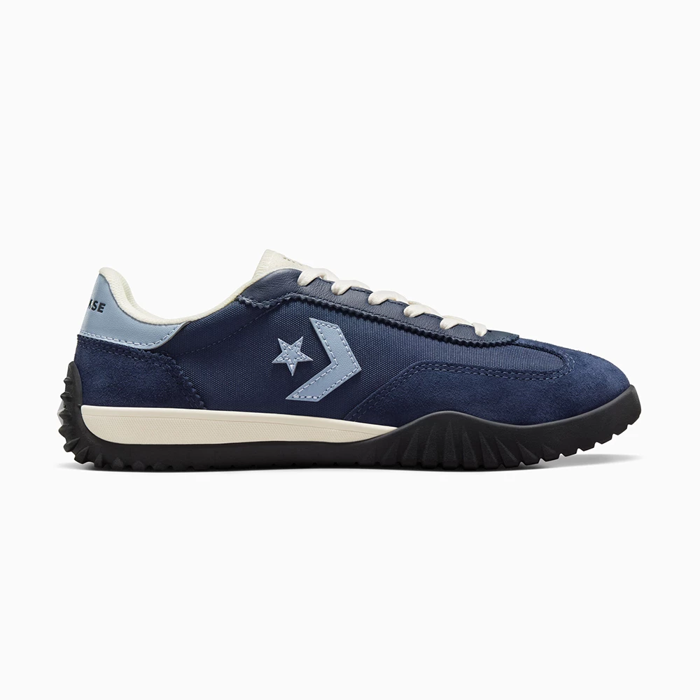 Converse Women’s Run Star Trainer Retro Sport Low Top Sneakers – Obsidian/Wet Stone/Egret